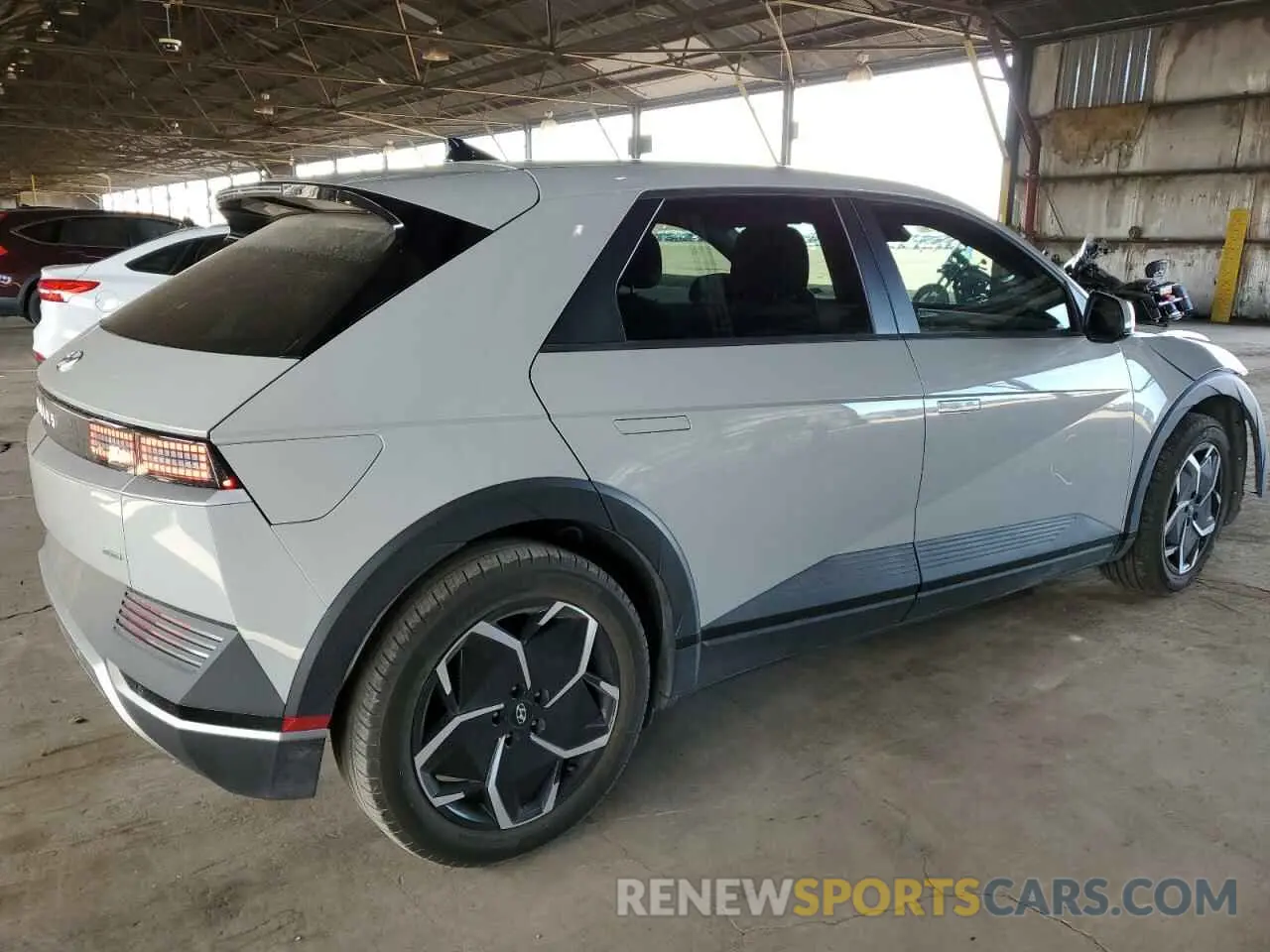 3 Photograph of a damaged car KM8KMDAF7NU083669 HYUNDAI IONIQ 2022