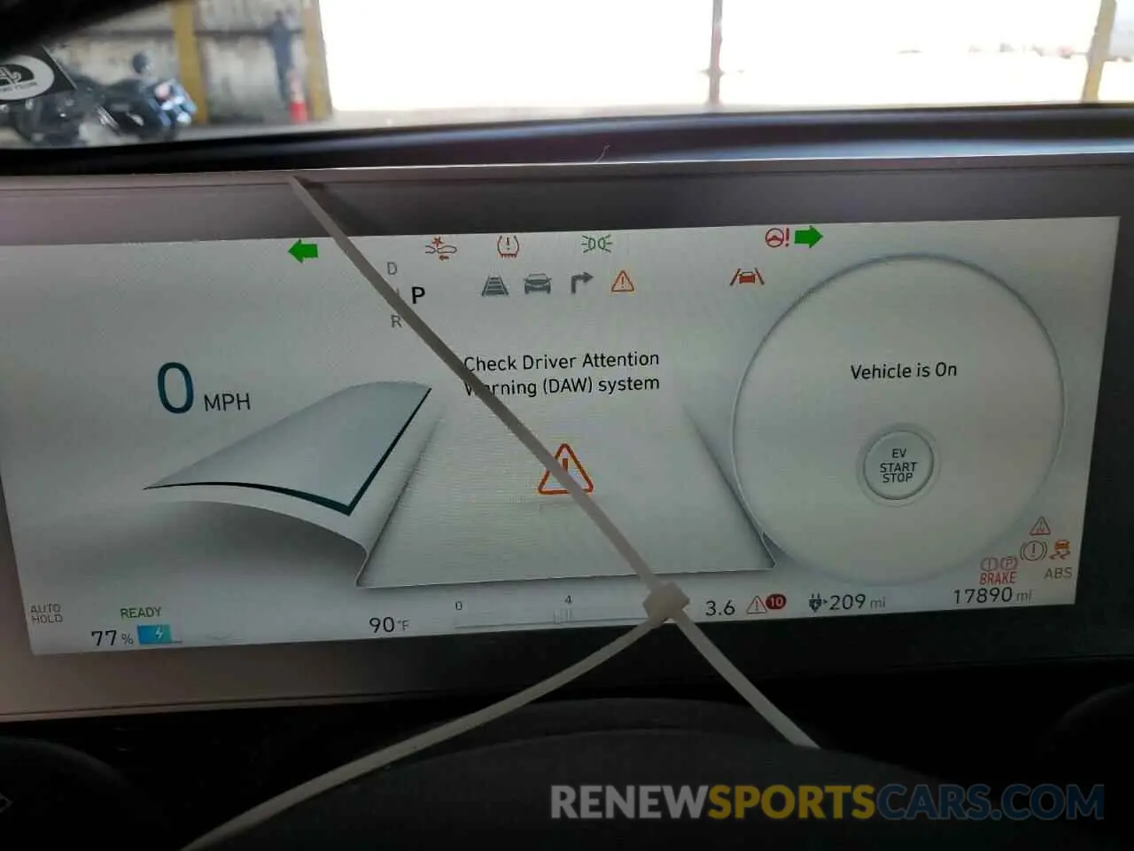 9 Photograph of a damaged car KM8KMDAF7NU083669 HYUNDAI IONIQ 2022