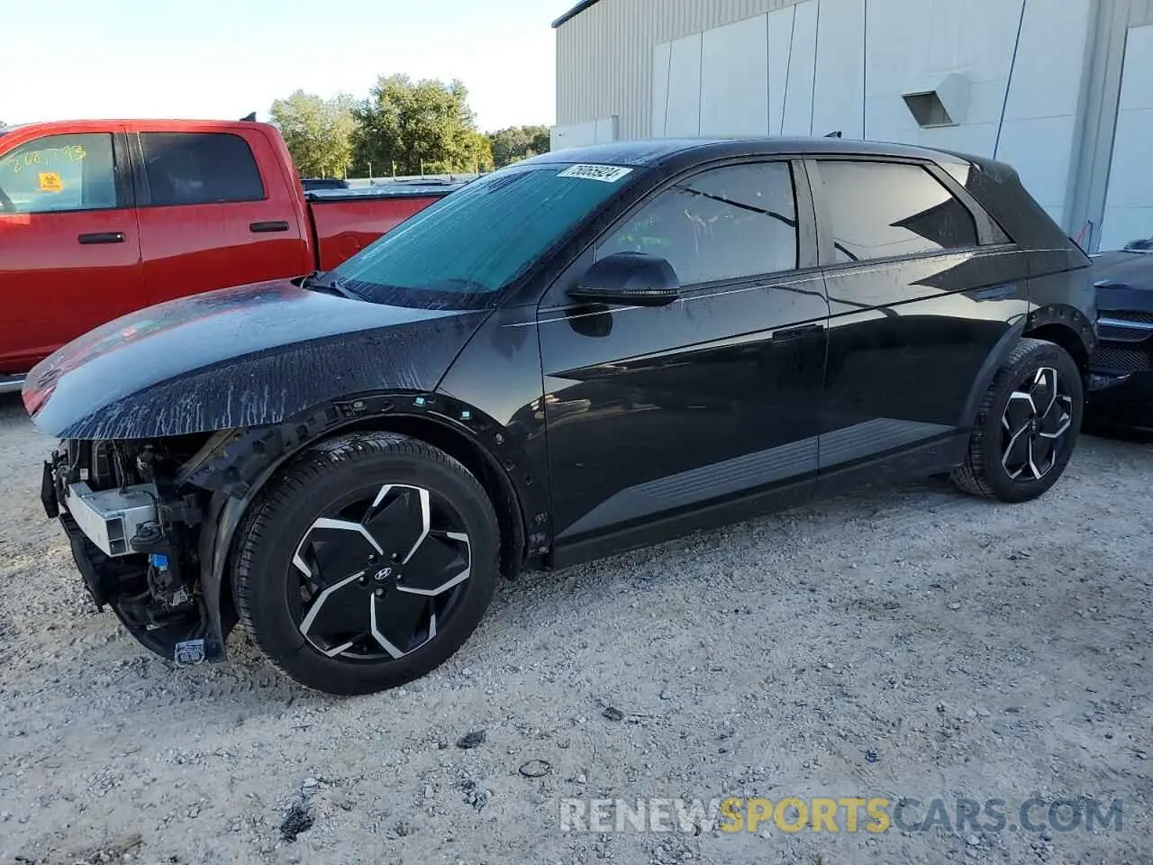 1 Photograph of a damaged car KM8KN4AE3NU066016 HYUNDAI IONIQ 2022