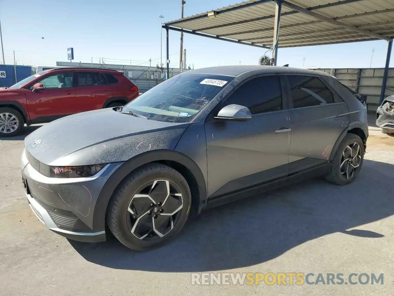 1 Photograph of a damaged car KM8KN4AE4NU084055 HYUNDAI IONIQ 2022