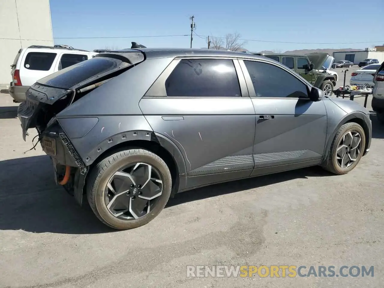 3 Photograph of a damaged car KM8KN4AE4NU084055 HYUNDAI IONIQ 2022