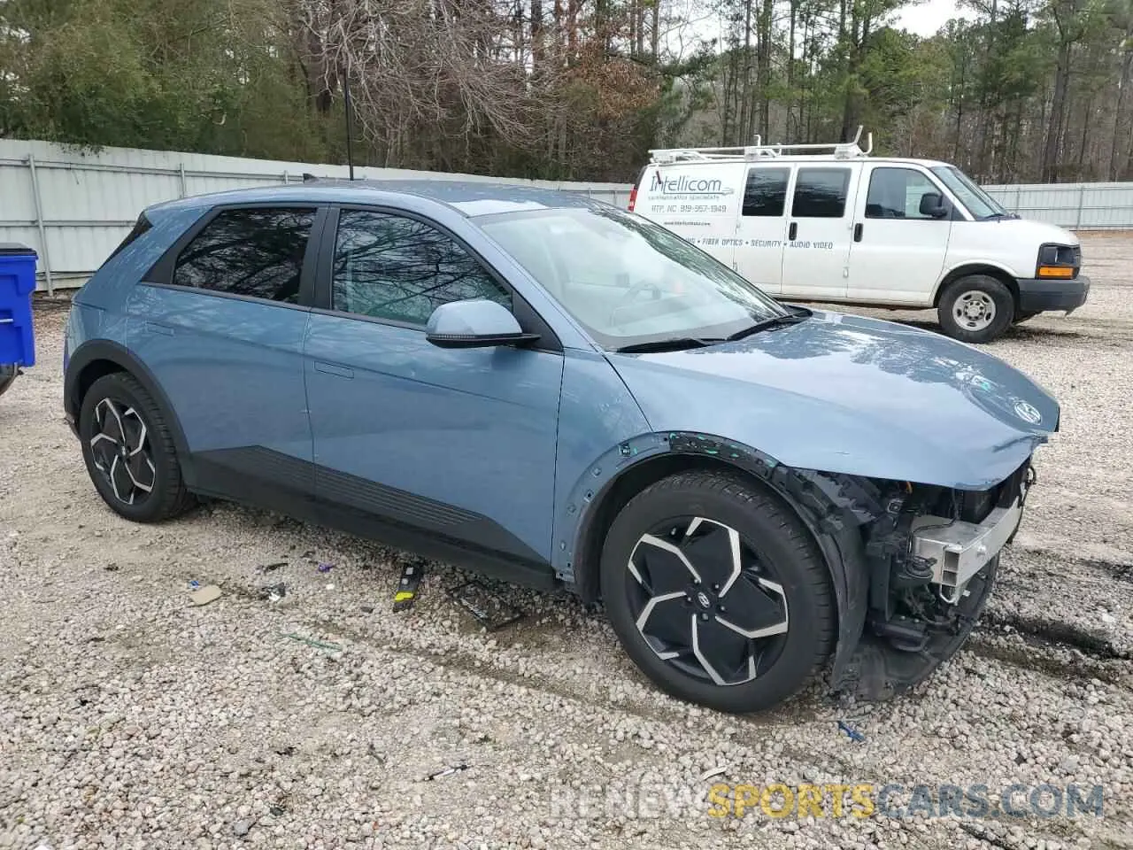 4 Photograph of a damaged car KM8KNDAF0NU085731 HYUNDAI IONIQ 2022