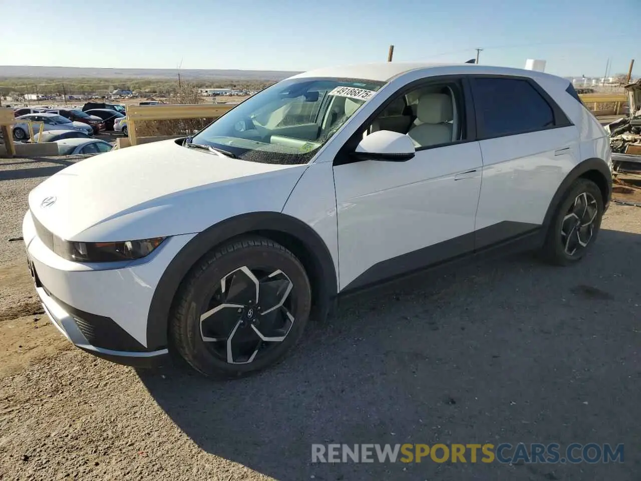 1 Photograph of a damaged car KM8KNDAF1NU083017 HYUNDAI IONIQ 2022