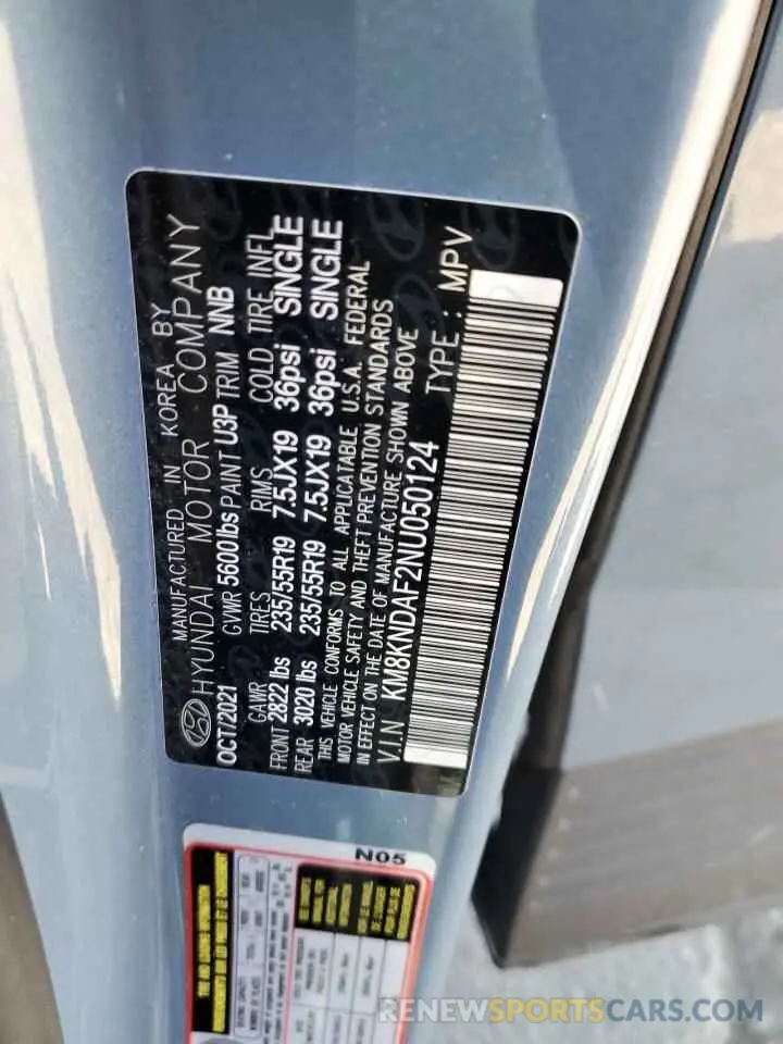 14 Photograph of a damaged car KM8KNDAF2NU050124 HYUNDAI IONIQ 2022