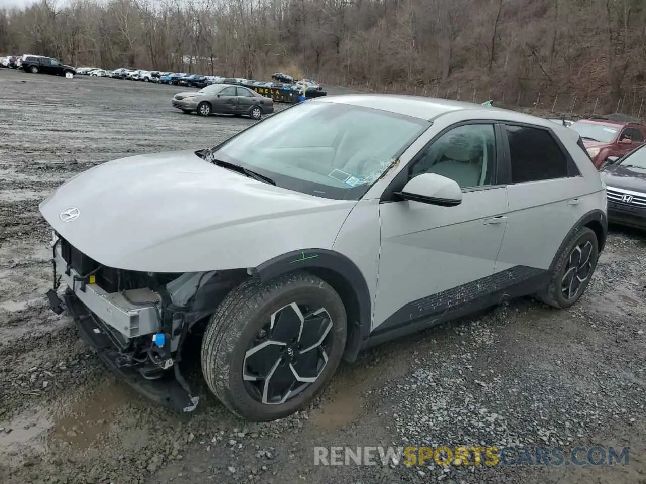 1 Photograph of a damaged car KM8KNDAF2NU109205 HYUNDAI IONIQ 2022