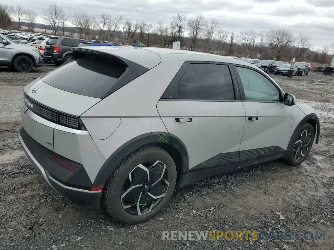 3 Photograph of a damaged car KM8KNDAF2NU109205 HYUNDAI IONIQ 2022