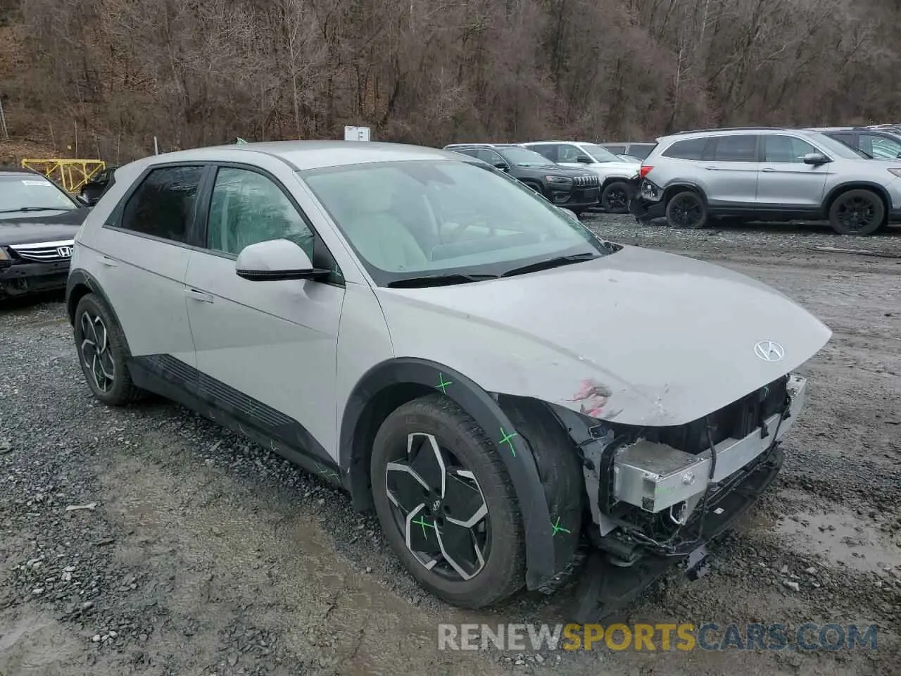 4 Photograph of a damaged car KM8KNDAF2NU109205 HYUNDAI IONIQ 2022