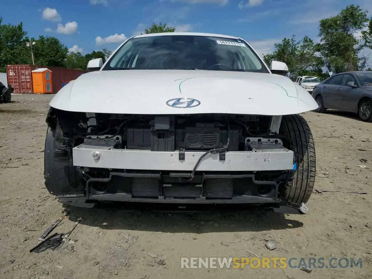 5 Photograph of a damaged car KM8KNDAF9NU065218 HYUNDAI IONIQ 2022