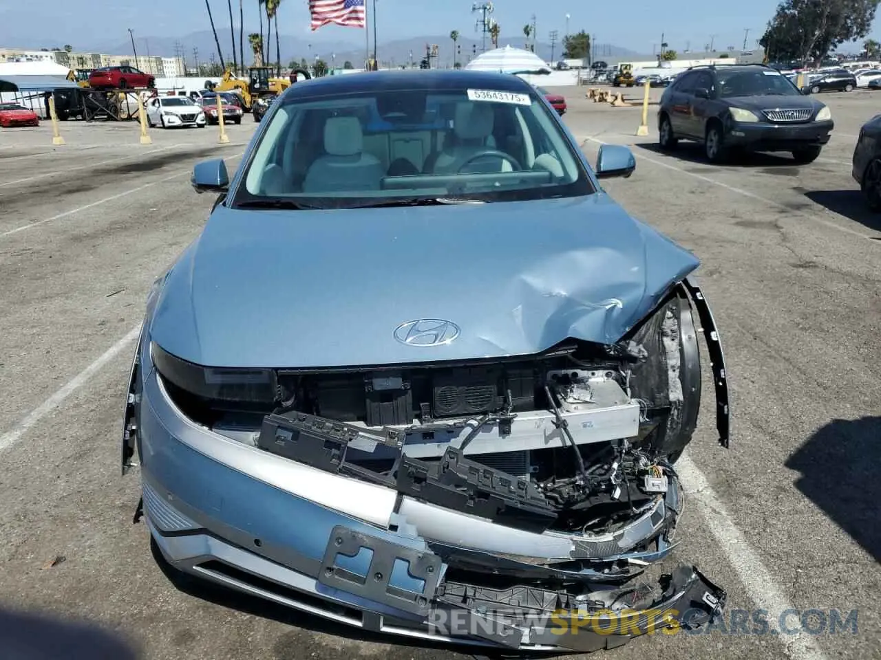 5 Photograph of a damaged car KM8KRDAF2NU081734 HYUNDAI IONIQ 2022
