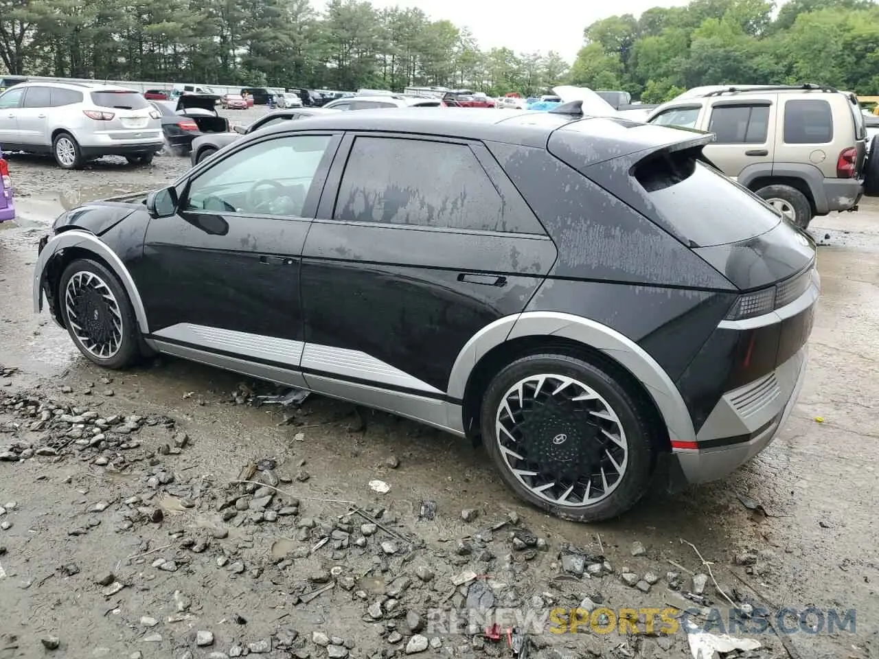 2 Photograph of a damaged car KM8KRDAF5NU092422 HYUNDAI IONIQ 2022