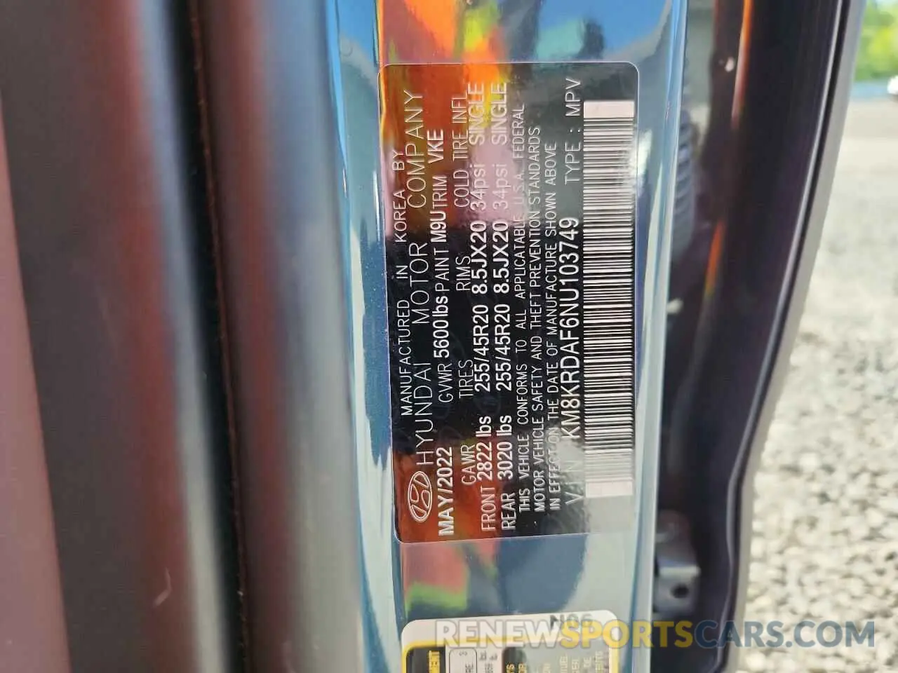 14 Photograph of a damaged car KM8KRDAF6NU103749 HYUNDAI IONIQ 2022