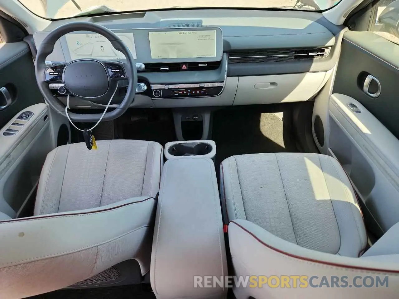 8 Photograph of a damaged car KM8KRDAF6NU103749 HYUNDAI IONIQ 2022
