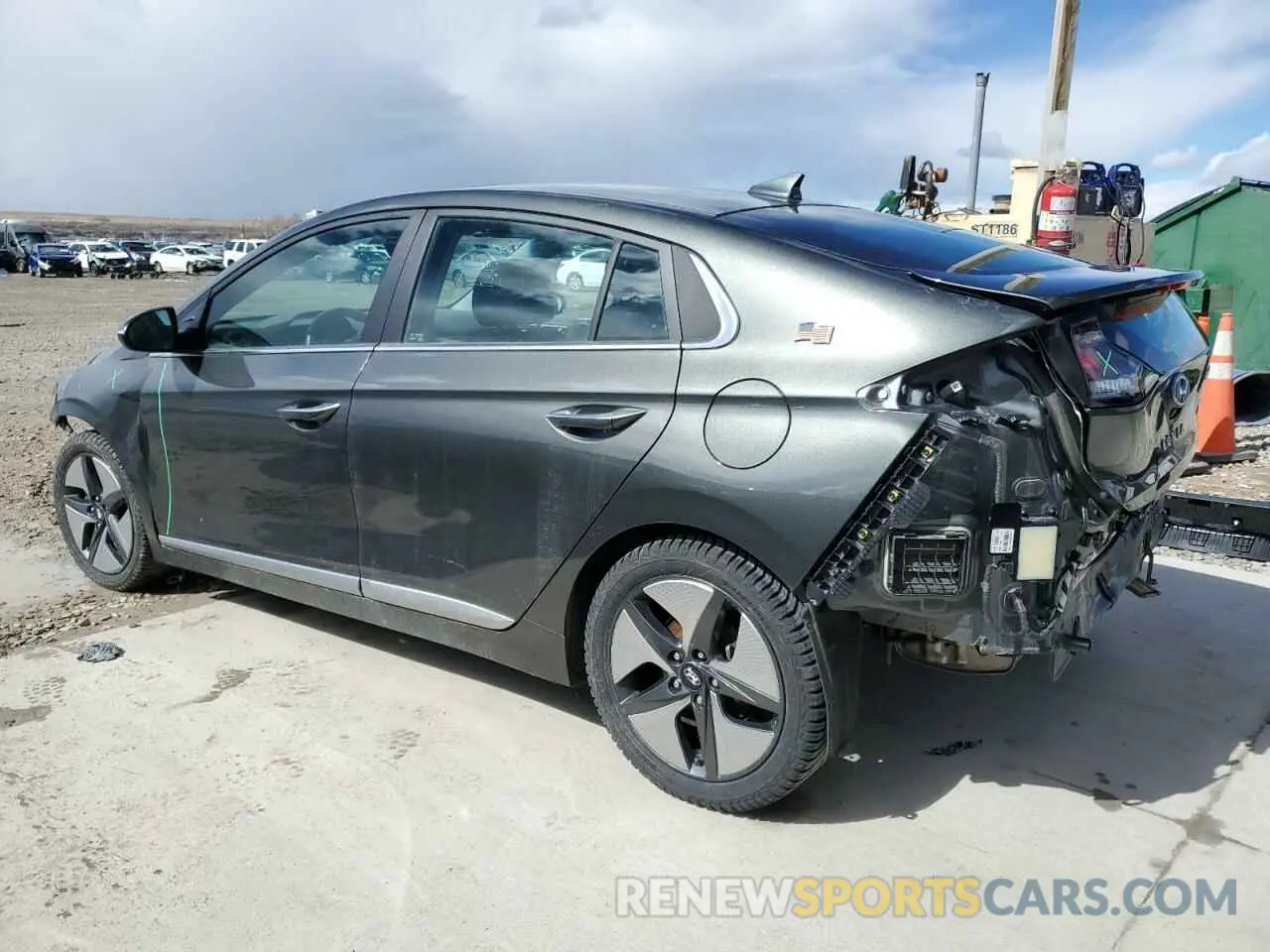 2 Photograph of a damaged car KMHC05LC6NU268918 HYUNDAI IONIQ 2022