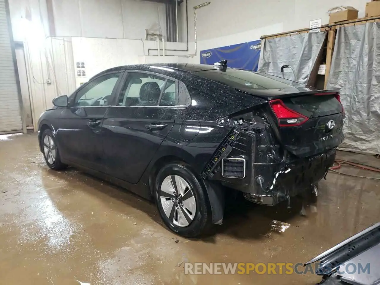 2 Photograph of a damaged car KMHC65LC0NU276740 HYUNDAI IONIQ 2022