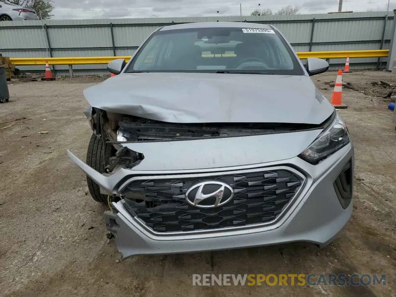 5 Photograph of a damaged car KMHC65LC0NU284899 HYUNDAI IONIQ 2022