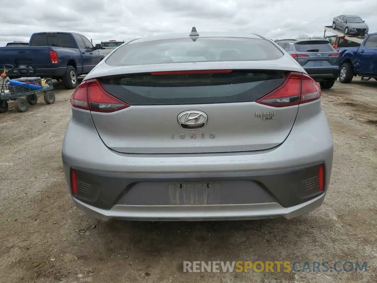6 Photograph of a damaged car KMHC65LC0NU284899 HYUNDAI IONIQ 2022