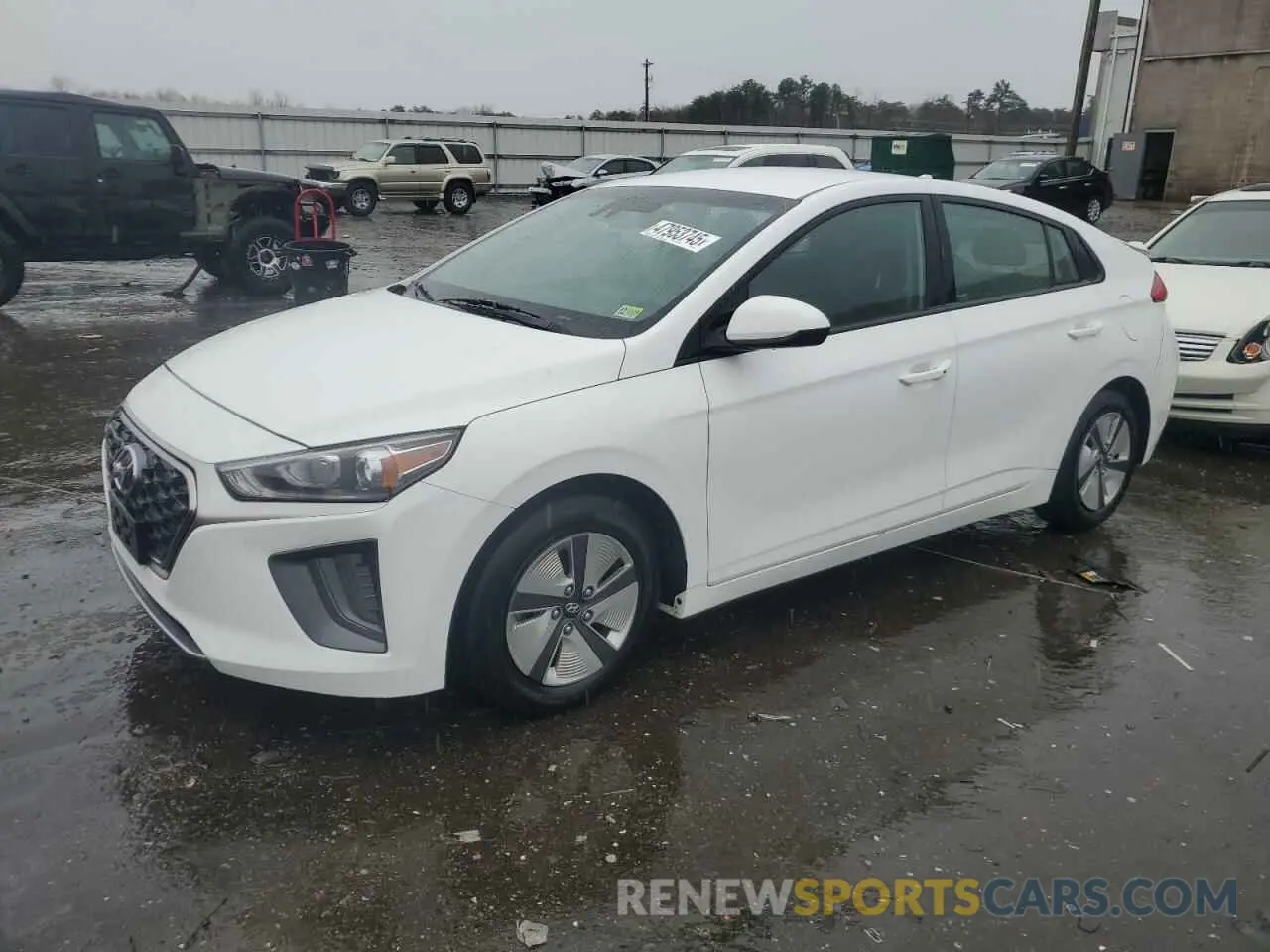 1 Photograph of a damaged car KMHC65LC2NU279770 HYUNDAI IONIQ 2022
