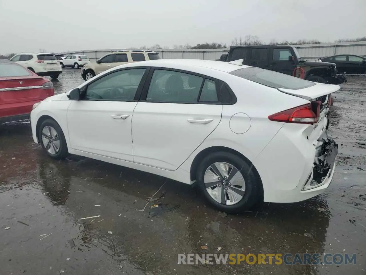 2 Photograph of a damaged car KMHC65LC2NU279770 HYUNDAI IONIQ 2022