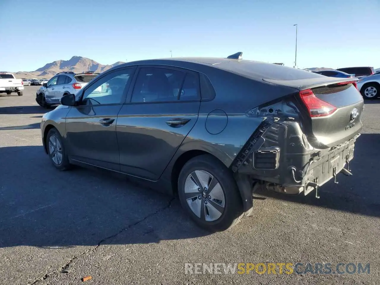 2 Photograph of a damaged car KMHC65LC2NU281311 HYUNDAI IONIQ 2022