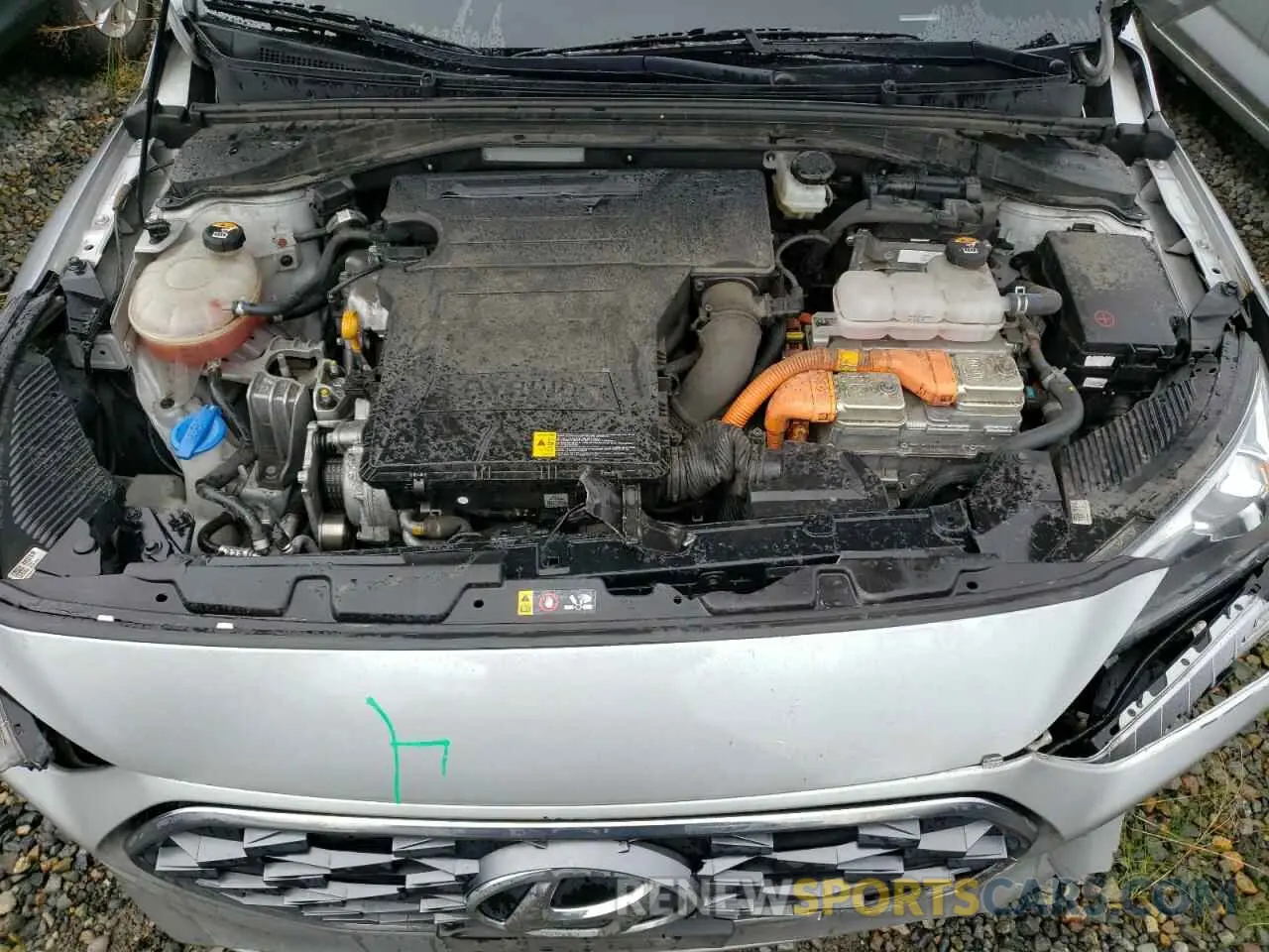 11 Photograph of a damaged car KMHC65LC5NU268231 HYUNDAI IONIQ 2022