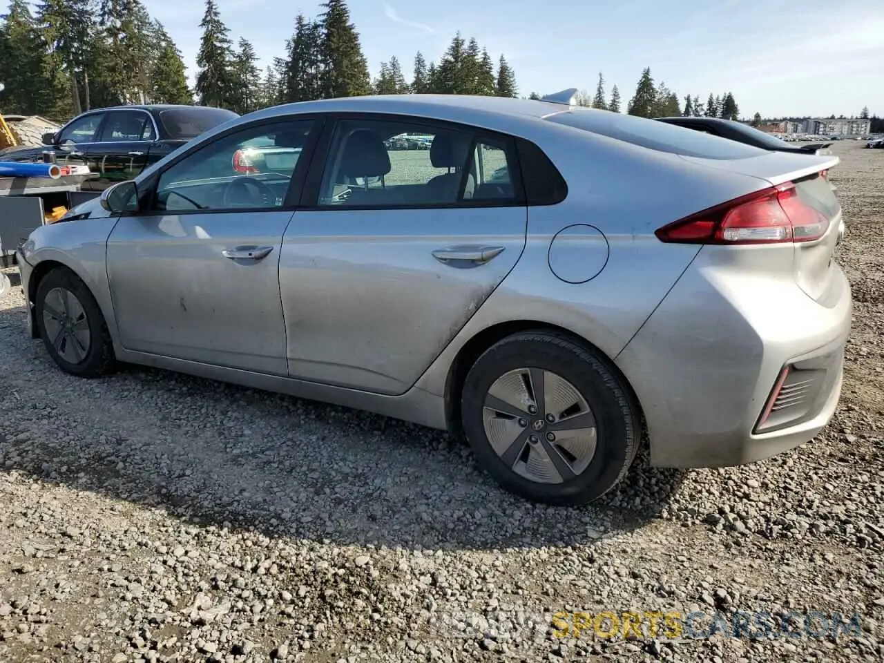 2 Photograph of a damaged car KMHC65LC5NU268231 HYUNDAI IONIQ 2022