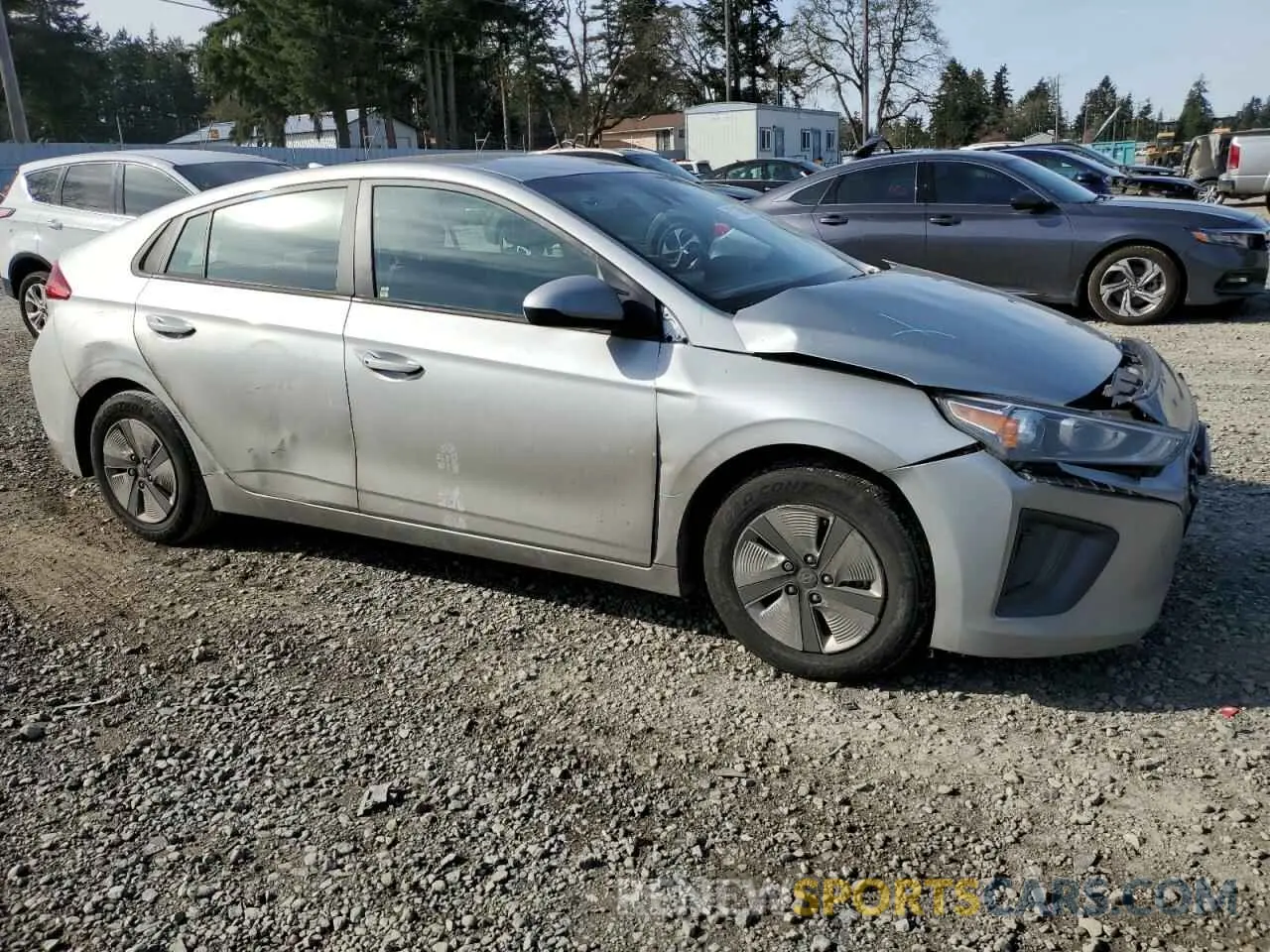 4 Photograph of a damaged car KMHC65LC5NU268231 HYUNDAI IONIQ 2022