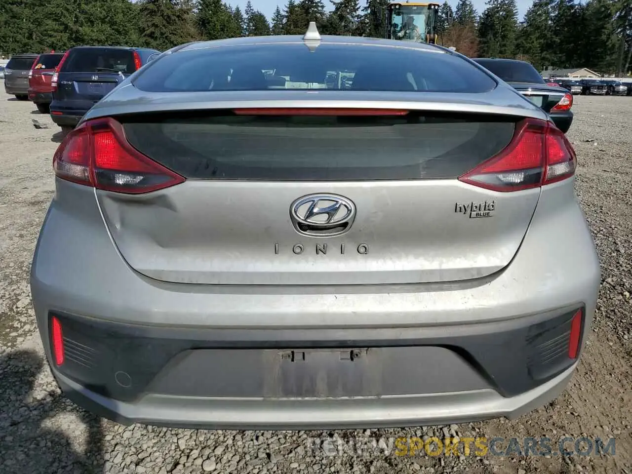 6 Photograph of a damaged car KMHC65LC5NU268231 HYUNDAI IONIQ 2022