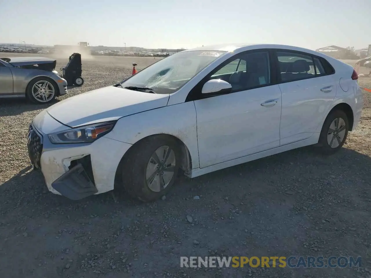 1 Photograph of a damaged car KMHC65LC7NU268666 HYUNDAI IONIQ 2022
