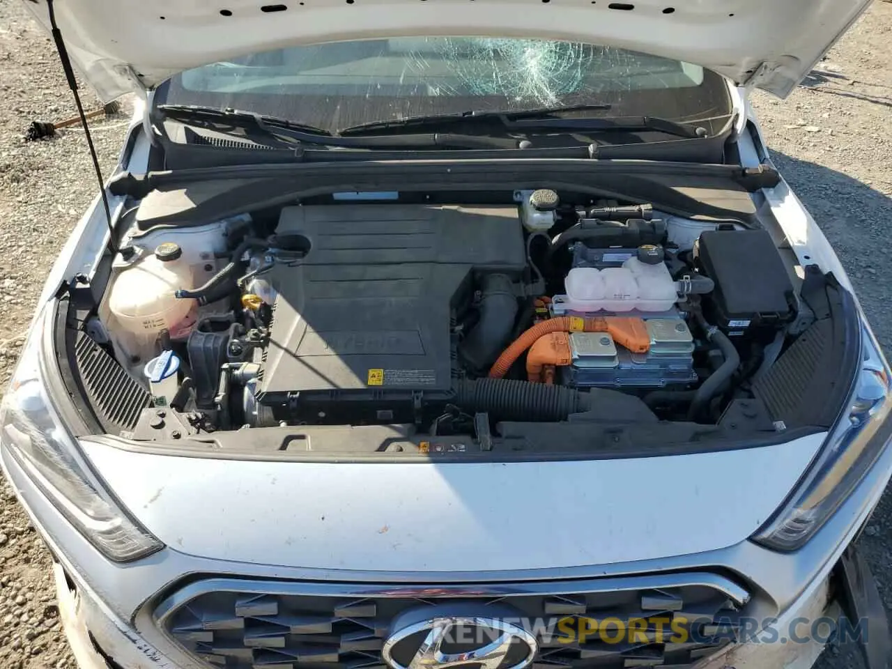 11 Photograph of a damaged car KMHC65LC7NU268666 HYUNDAI IONIQ 2022