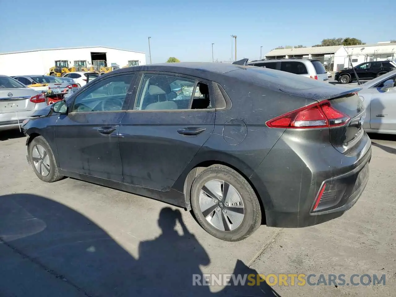 2 Photograph of a damaged car KMHC65LC8NU285203 HYUNDAI IONIQ 2022