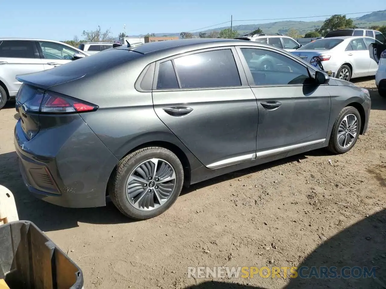 3 Photograph of a damaged car KMHC65LD1NU283074 HYUNDAI IONIQ 2022