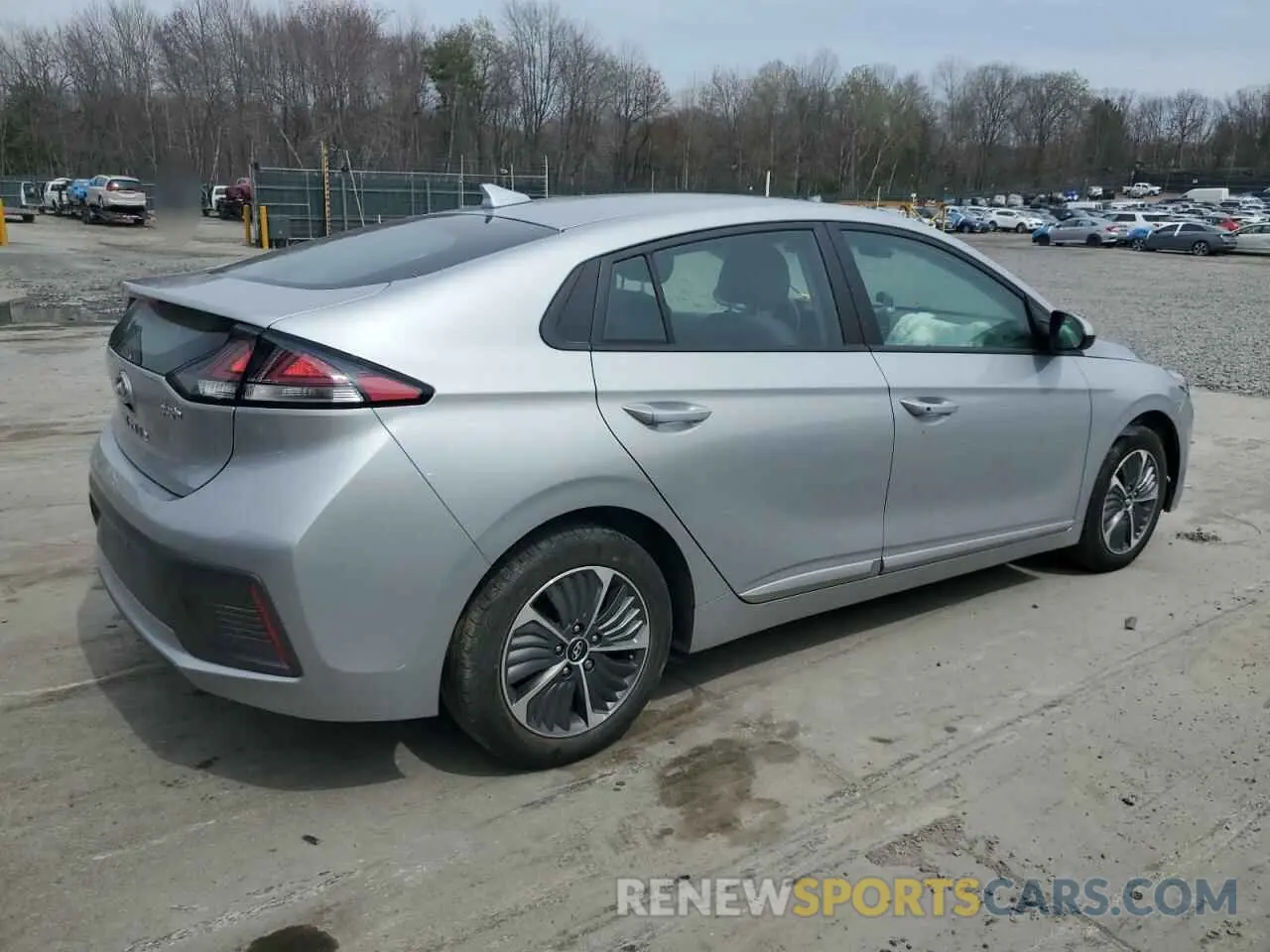 3 Photograph of a damaged car KMHC65LD6NU283670 HYUNDAI IONIQ 2022