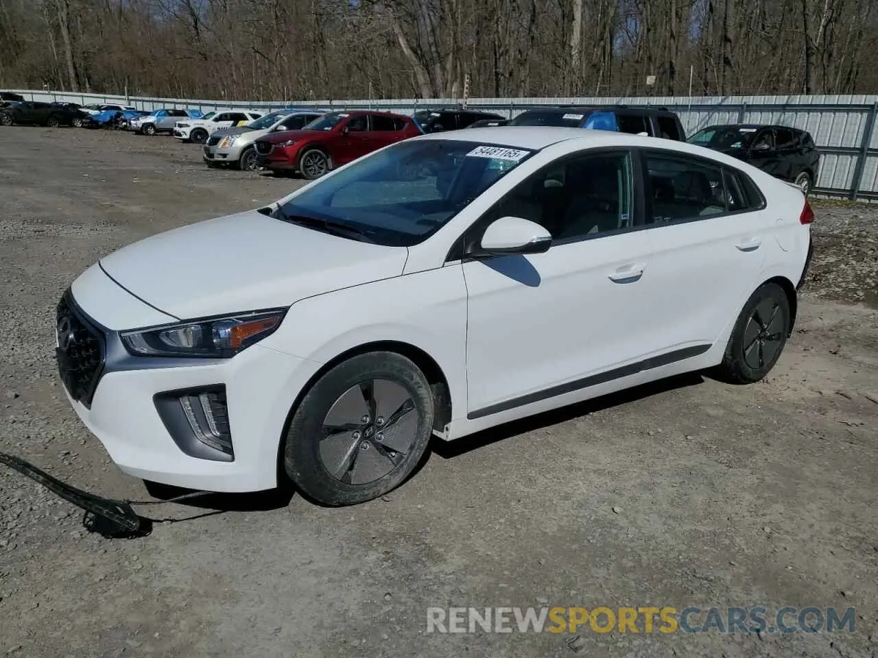 1 Photograph of a damaged car KMHC75LC3NU268998 HYUNDAI IONIQ 2022