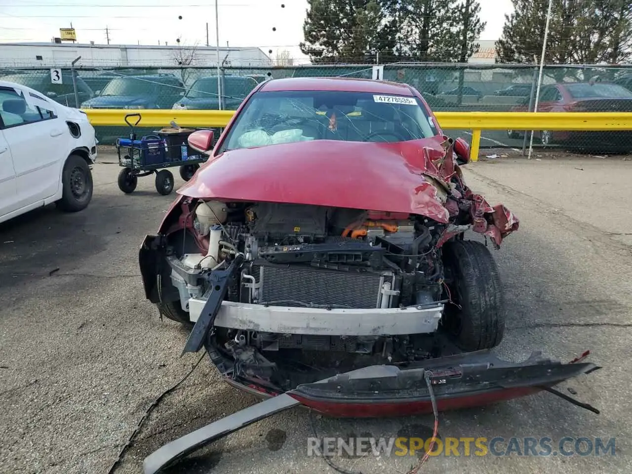 5 Photograph of a damaged car KMHC75LC5NU281073 HYUNDAI IONIQ 2022