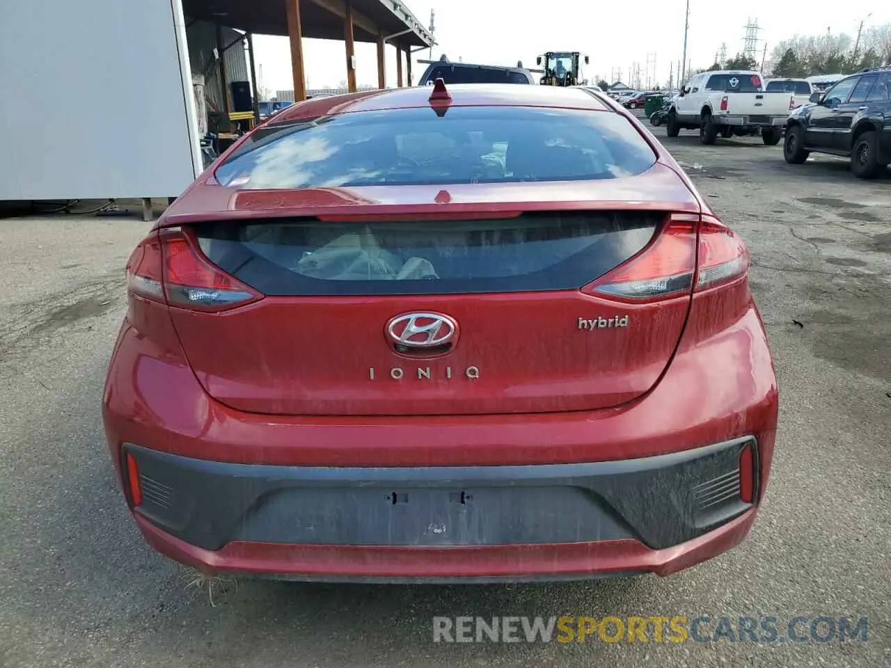 6 Photograph of a damaged car KMHC75LC5NU281073 HYUNDAI IONIQ 2022