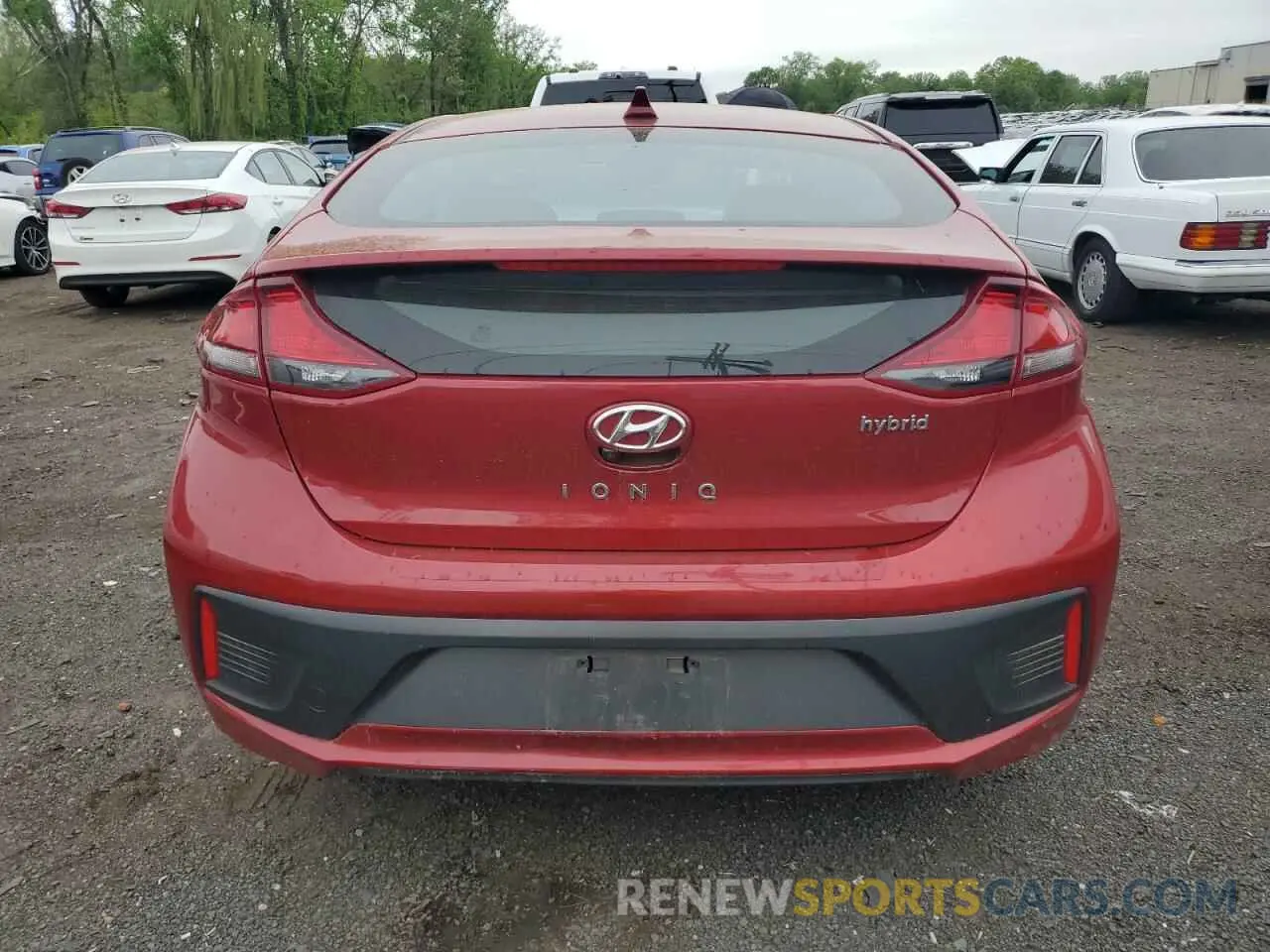 6 Photograph of a damaged car KMHC75LC9NU268794 HYUNDAI IONIQ 2022