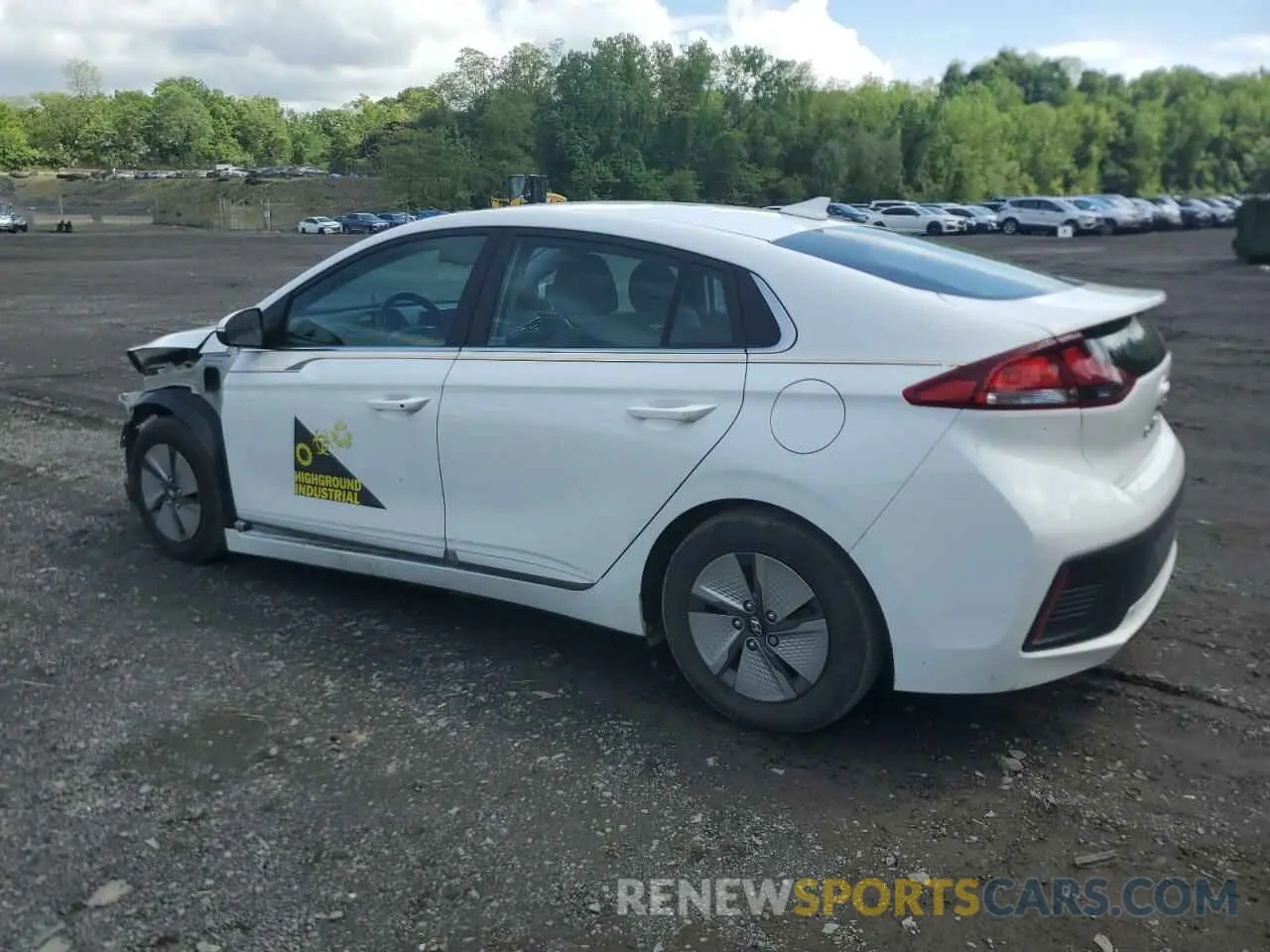 2 Photograph of a damaged car KMHC75LC9NU276149 HYUNDAI IONIQ 2022