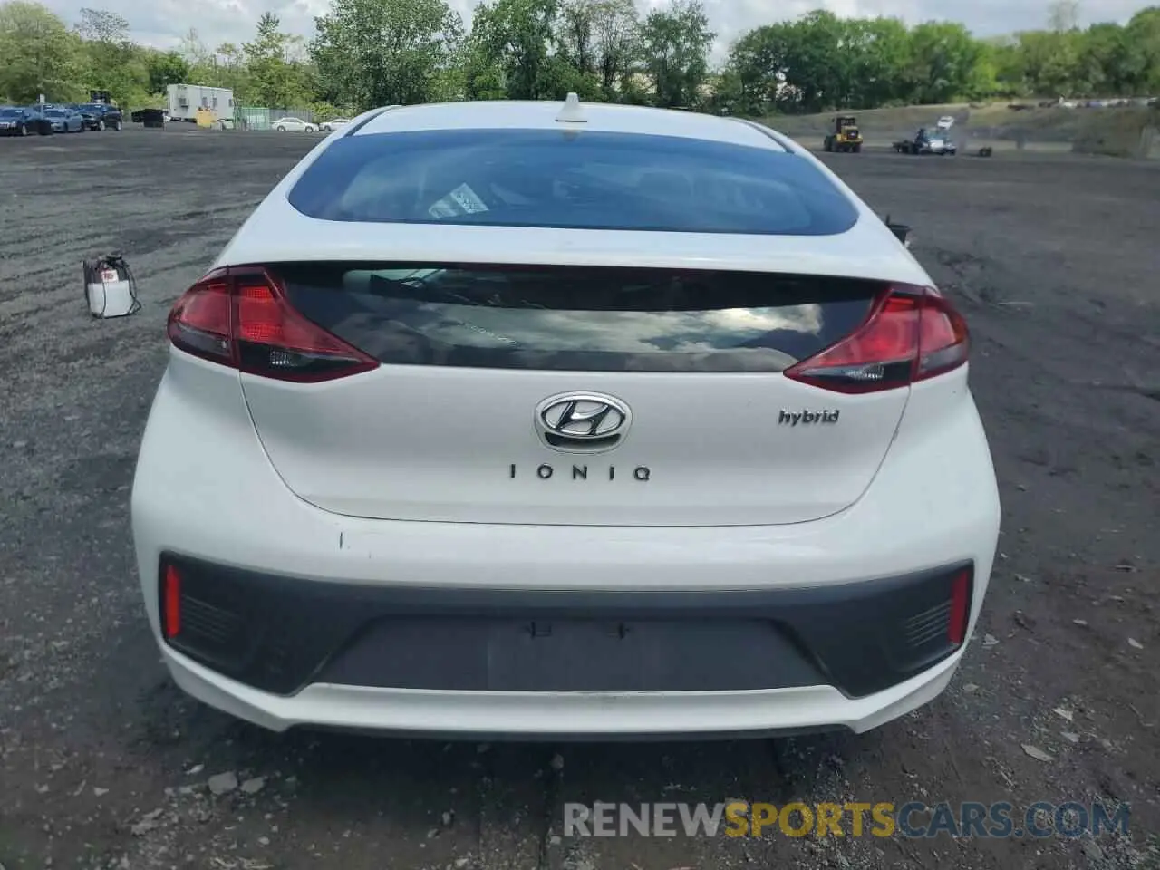 6 Photograph of a damaged car KMHC75LC9NU276149 HYUNDAI IONIQ 2022