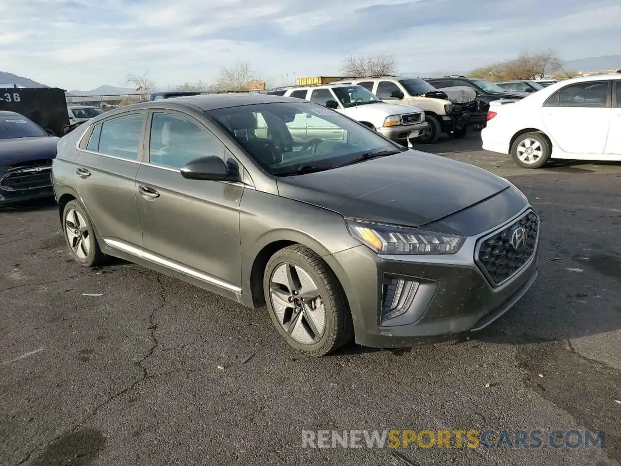 4 Photograph of a damaged car KMHC85LC0NU265828 HYUNDAI IONIQ 2022