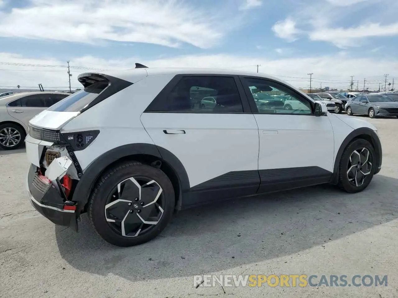 3 Photograph of a damaged car KM8KM4AE0PU162210 HYUNDAI IONIQ 2023