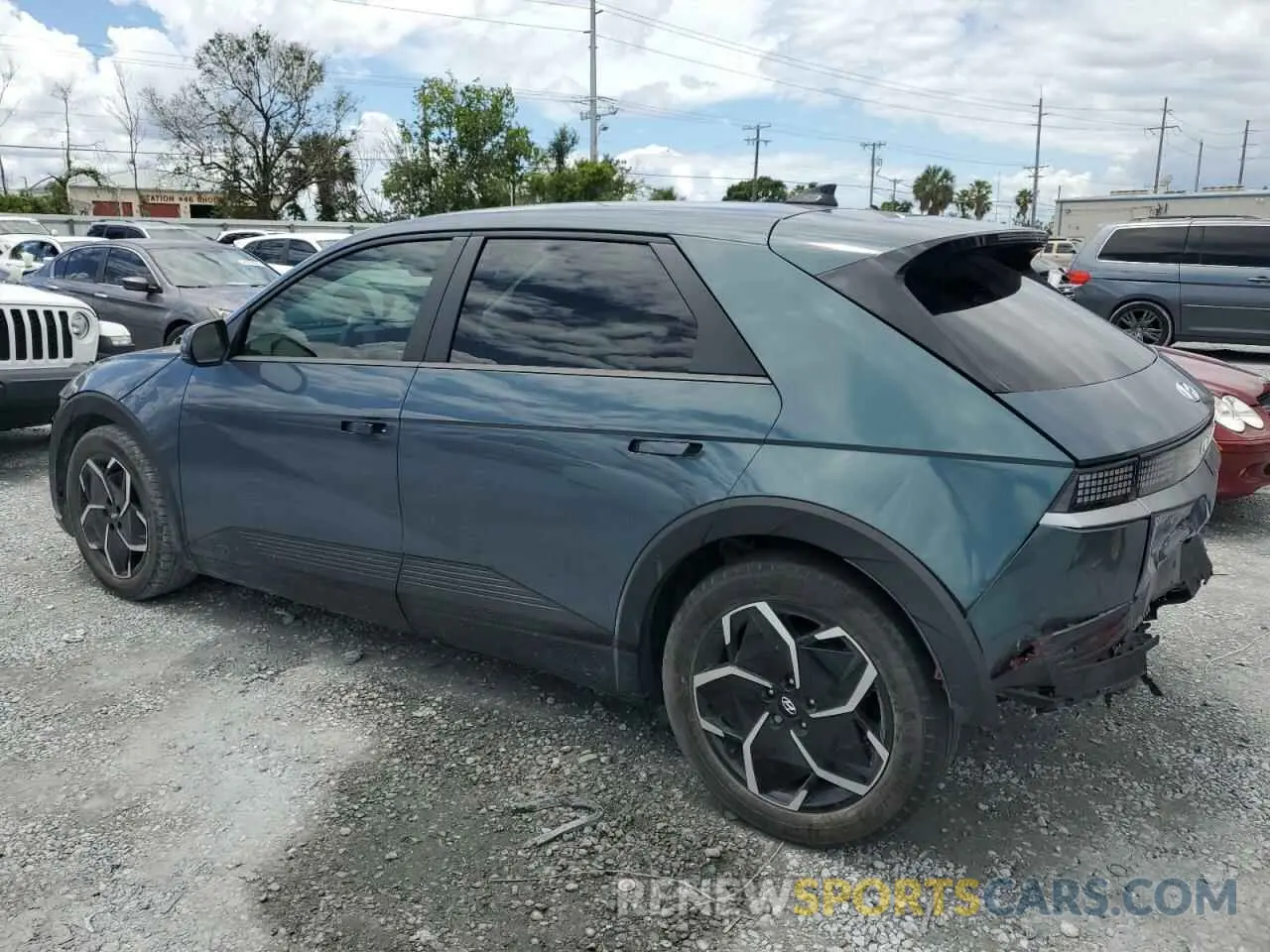 2 Photograph of a damaged car KM8KM4AE4PU128173 HYUNDAI IONIQ 2023