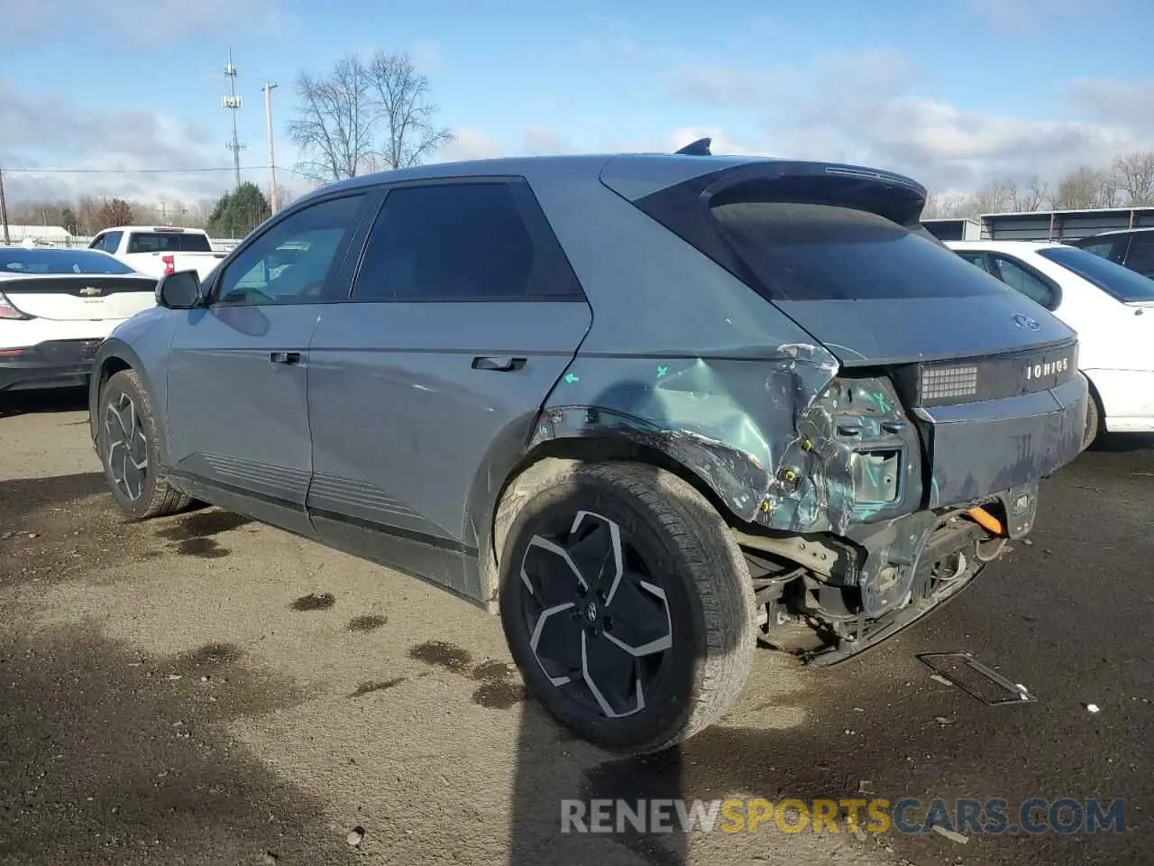 2 Photograph of a damaged car KM8KMDAF0PU229638 HYUNDAI IONIQ 2023
