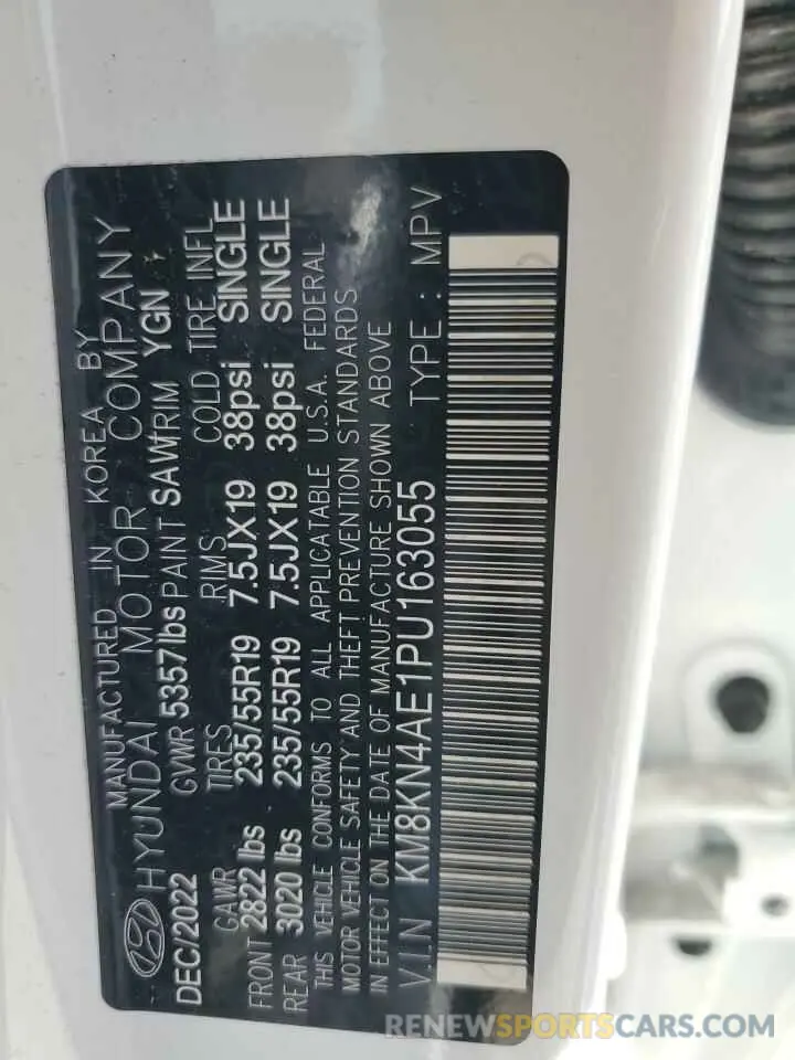 13 Photograph of a damaged car KM8KN4AE1PU163055 HYUNDAI IONIQ 2023