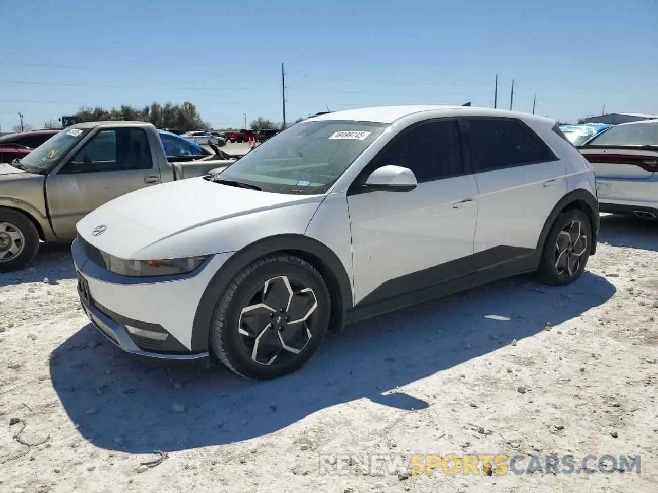 1 Photograph of a damaged car KM8KN4AE2PU165526 HYUNDAI IONIQ 2023