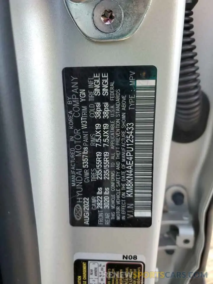 16 Photograph of a damaged car KM8KN4AE4PU125433 HYUNDAI IONIQ 2023