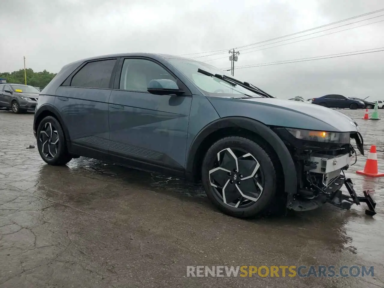 4 Photograph of a damaged car KM8KN4AE9PU187541 HYUNDAI IONIQ 2023