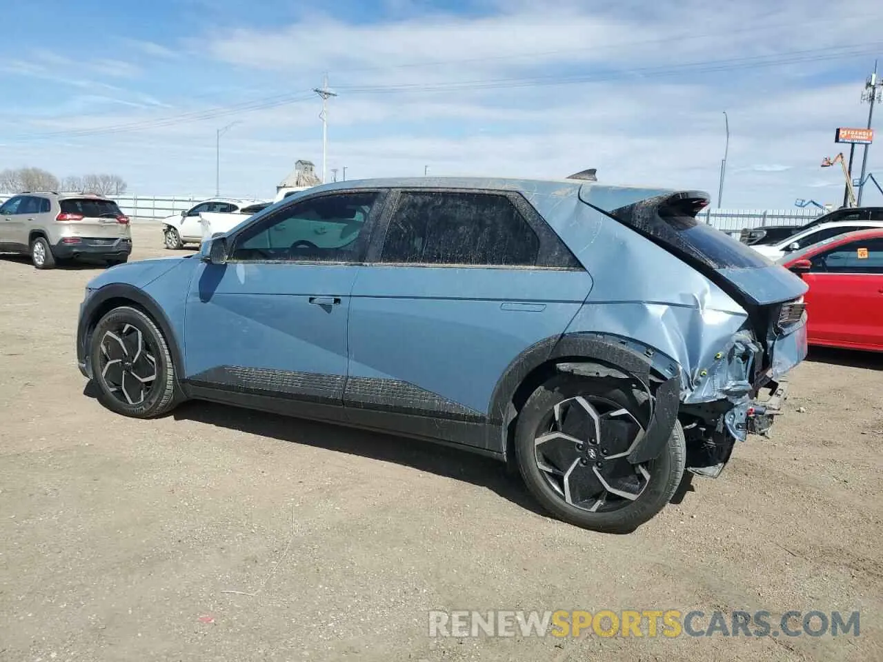 2 Photograph of a damaged car KM8KNDAF2PU188782 HYUNDAI IONIQ 2023