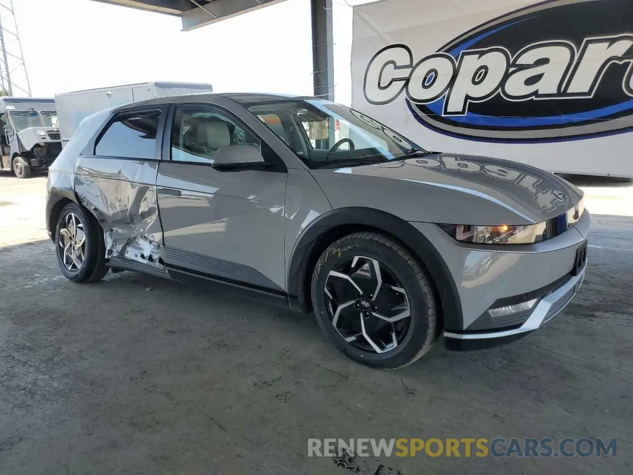 4 Photograph of a damaged car KM8KNDAF2PU216323 HYUNDAI IONIQ 2023