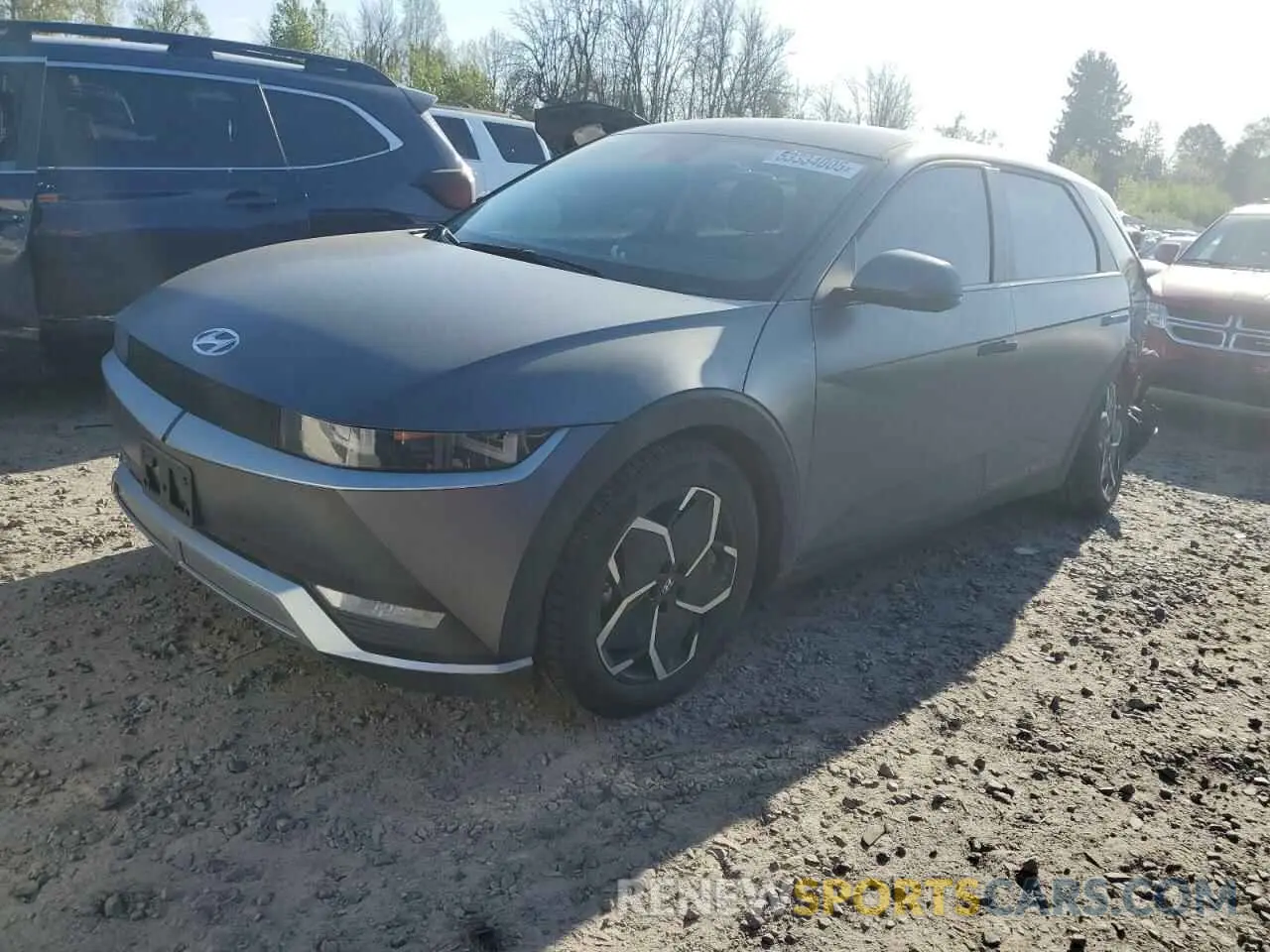 1 Photograph of a damaged car KM8KNDAF3PU142975 HYUNDAI IONIQ 2023