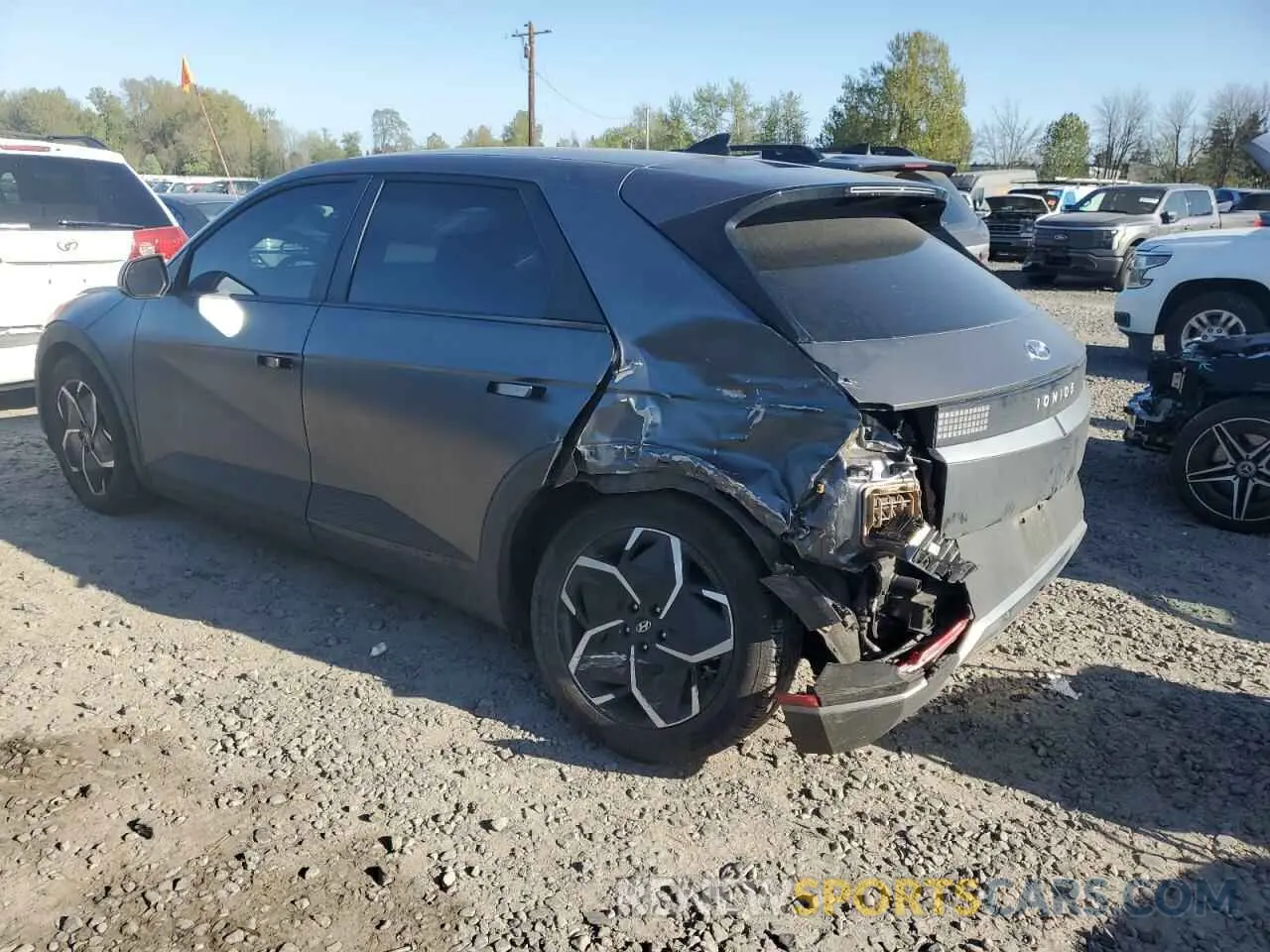 2 Photograph of a damaged car KM8KNDAF3PU142975 HYUNDAI IONIQ 2023